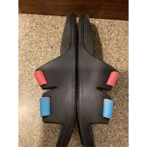 Chaco Lowdown Chillos Slides Sz 8 Pink Blue - Picture 8 of 11